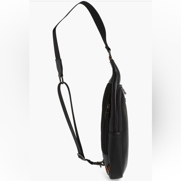 Robert Graham Black Leather Crossbody Bag - Picture 6 of 10